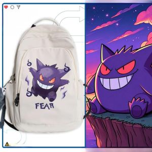 กระเป๋าเป้สะพายหลังผ้าไนลอนความจุขนาดใหญ่สำหรับนักเรียนมัธยมต้นและมัธยมปลาย กระเป๋าใส่หนังสือแบบลำลอง ป้องกันน้ำได้ กระเป๋าเป้สะพายหลังแบบอเนกประสงค์