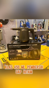 Klaz 450 Ml Pembersih Uap - Hitam Steam Cleaner Pembersih Debu Dan Kotoran Uap Cleaning Tools
