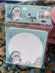 Mofusand Cat thick 80 pgs note pad- student stationary party gifts stationery