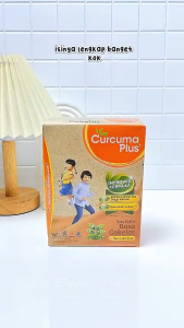 Curcuma plus susu coklat 180g 350g 750g semua ukuran susu temulawak curcuma plus milk chocolate milk curcuma