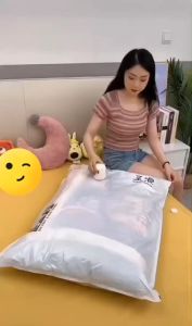 Túi Hút Chân Không - Máy Hút Chân Không Đựng Quần Áo Chăn Màn Mền Gọn Gàng Chống Mốc.