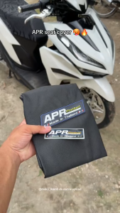 APR Liha Type Motorcycle Seat Cover – Anti-Slip Textured Design Durable Replacement Seat Cover for Selected Motorcycle Models