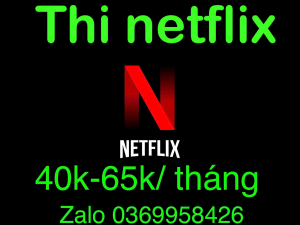 tài khoản Netflix premium