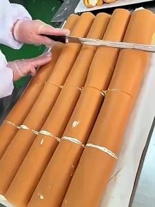 Old Style Creamy Custard Roll Pastry