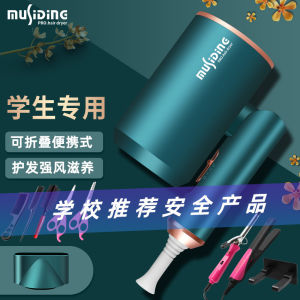 Foldable Electric Hair Dryer for Dormitory 800W Student 500W Small Power 300W Household Anion Hair Care Small