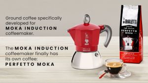 Ấm Pha Cà Phê Vintage Bialetti Moka Induction Express 4 Cup Nhập Ý BH 12 Tháng