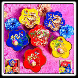 Kẹo Cứng KING HENRY BONART nhân sốt trái cây hộp thiết HM 120g tết an khang - Bánh kẹo nhập - lá may mắn- ngựa 2026