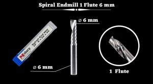 Endmill Kayu Carbide 6 mm: Pengenalan & Cara Menggunakannya