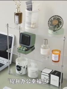 ~SG Stock~ Perfume Organizer Rack Desk Rack Desktop Organizer Rack Perfume Stand Makeup Storage Rack Cosmetics Storage Rack Toiletries Storage Rack Skincare Storage Rack Perfumes Holder Displays Perfume Rack Cup Display Rack Mini Rack