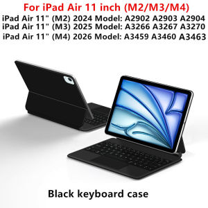 Touchpad Magic Keyboard Case for iPad Pro Air 11 12.9 13 M4 2018-2026 Multilingual Auto Sleep/Wake 7-Color Backlit Magnetic Slim