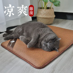 Cooling Sponge Mat Wicker Ice Pad Four Seasons Universal for Cats And Dogs Pet Cooling Nest Pet Supplies Home Decor Accessories
