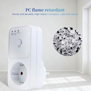 Automatic Voltage Protector Socket AC 220V Power Surge Safe Protector Voltage Current Detector Relay EU FR US UK Plug Switcher