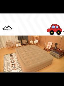 kasur angin pompa otomatis tempat tidur camping (Termasuk pompa udara otomatis) Kasur lantai