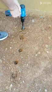 Spiral Drill Bit 4/5/8cm: Garden Planting & Sowing Tools