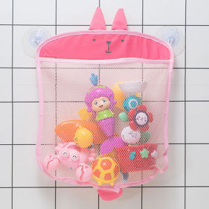Waterproof Bath Toy Organizer Net Bag with Suction