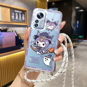 Anti-Fall Protection Case for Xiaomi 15TPRO 13TPRO POCO C65 Cartoon Silicone Redmi 13C Full Edge Protection F7ULTRA Crossbody X6 Case X7PRO