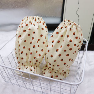 Short Pure Cotton Sleeve Covers Comfortable Household Work Study Half-length Protection against Dirt One-size-fits-all