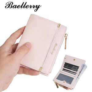 Luxury Ins Fashion Wallet for Women Baellerry Slim Short Purse with Multi Card Slots RFID Protection Gift