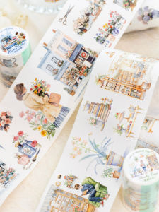 Băng Keo Giấy Nhật Bản Dài Chu Kỳ Thường Ngày Và Hàng Ngày Hệ Thống Rừng Trang Chủ Băng Keo Dán Trang Trí Cơ Bản