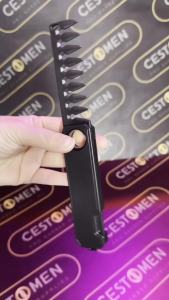 NEW Rotatable 2 In1 Folding Hair Comb Wide Tooth Oil Head Comb Antistatic Beard Comb Portable Multi-Functional Hair Styling Tool