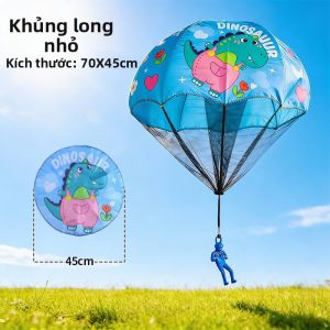 Đồ Chơi Nhảy Dù Ném Tay Hoạt Động Ngoài Trời