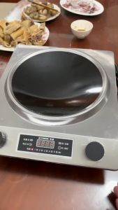 Bếp Điện Từ Mặt Lõm - Bếp Từ Đơn Công Suất Lớn 3500W Tiết Kiệm Điện Có Hẹn Giờ Nấu Siêu Nhanh