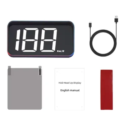 HD M2 Head Up Display GPS Digital Speedometer Universal KM/H Digital HUD Windshield Projector Auto Electronics Accessory