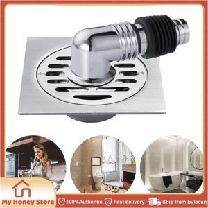 Washing Machine Floor Drain Cover Joint Washing Machine Drain Connector Cover Bathroom Anti-overflow Universal Fit Washing Machine Pipe Special Elbow