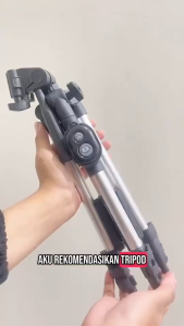 Tripod DK 3888 dengan Remote Bluetooth 1 Meter Tripod Bluetooth Remote Selfie Stick Handphone 1 M