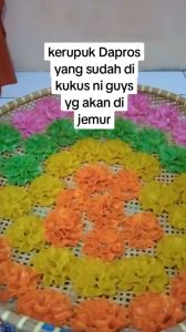 Parered Mentah Kue Dapros Kerupuk Kering - Rasa Lezat Gurih Tanpa Bahan Pengawet - Harga Termurah