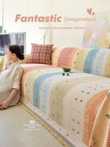 Dopamine Style Whole Piece Sofa Cover Non-slip Protection