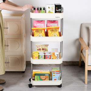 Multi-layer Rolling Storage Shelf Cart
