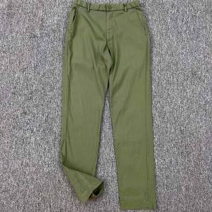 Quần Vải Lanh Cotton Nam Thoáng Khí Thoải Mái Quần Dài Thường Ngày Ống Đứng Phong Cách Công Sở Phù Hợp Với Mọi Lứa Tuổi