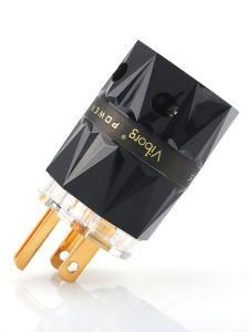 Audio Power Cable Pure Copper Gold Plated