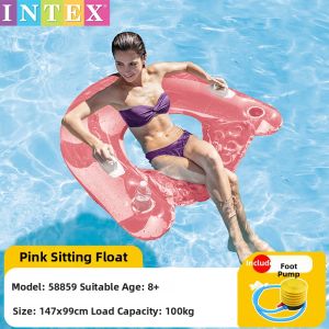 Intex | Thickened Inflatable Lounger Beach & Water Float