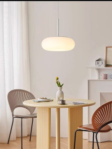 ไฟตกแต่งแบบเรียบง่ายสำหรับร้านอาหาร ห้องนั่งเล่น ห้องนอน โต๊ะอาหาร ไฟตกแต่งแบบสเปกตรัมเต็ม ไฟ LED ป้องกันตา ไฟตกแต่งสไตล์ยุโรปแบบเรียบง่าย