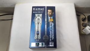 COD Alat Cukur Rambut Kemei KM-517 Hair Clipper LCD Mesin Pangkas KM 517 Original