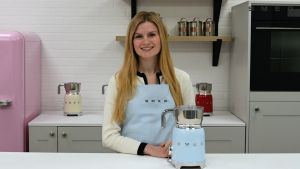 Máy Đánh Bọt Sữa SMEG MFF11CREU Máy Tạo Bọt Sữa Cao Cấp Máy Tạo Bọt Đa Năng Máy Tạo Bọt Mini Công Suất 500W Thiết Kế Sang Trọng Hiện Đại Nhập Đức BH 12 Tháng