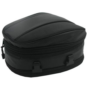 Motorcycle Tail Bag Waterproof Back Saddle Rear Seat Storage Bags Black Motorbike Rear Riding Travel Pack Scooter Sport Luggage