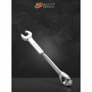 Effort-Saving Bi-directional Double-Head Ratchet Wrench 10mm
