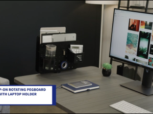Pegboard Bảng Treo Đồ Đa Năng - Kẹp Bàn Xoay 360° Tiện Lợi Gọn Gàng Hiện Đại - 861