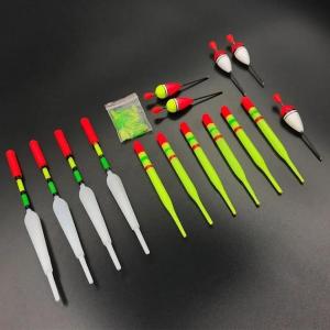 1 Set (15Pcs) Portable Fishing Float with Multiple Size Combinations Suitable for Most Fish Hunting Outdoor Fishs Equipment