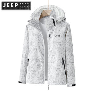 JEEP SPIRIT 1941 ESTD Áo Khoác Ngoài Trời Cho Nam Quần Áo Có Mũ Quần Áo Thể Thao Ngoài Trời Thoáng Khí Cho Nam