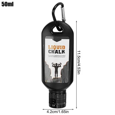 50ml/100ml Liquid Chalk Sweat-Resistant Workout Magnesium Powder Anti-slip odorless Cream Grip Weight Lifting Climbing Sports