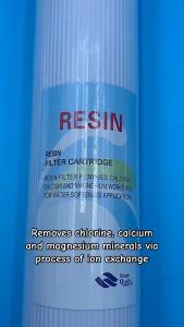 Hydropure High Quality Resin Water Softener and GAC UDF carbon Filter Cartridge Replacement Remove scale 10 sl 20 inches