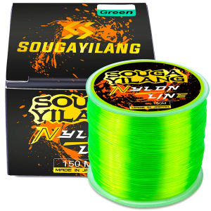 Senar Pancing Nilon 150M Senar Pancing Fluorokarbon Transparan Senar Pancing Ikan Karper
