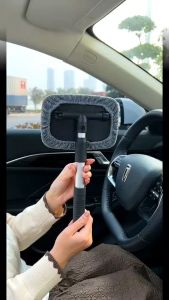 Car Windshield Clean Car Wiper Cleaner Glass Window Tool Auto Car Accessories Multi-function Telescopic Rod Brush Cleaning