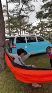Võng camping KALA tặng kèm dây đa năng và móc inox chắc chắn