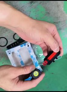 OHHDEER LED Bike Light Set Front and Back Cycling Safety Lights USB Rechargeable Bicycle Taillights