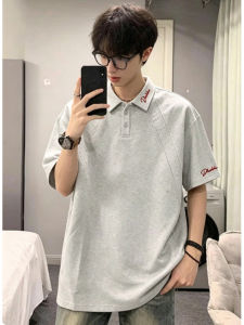 ZHUOCAN | Áo Thun Tay Ngắn Boxy Thêu Hoa Văn Mỹ